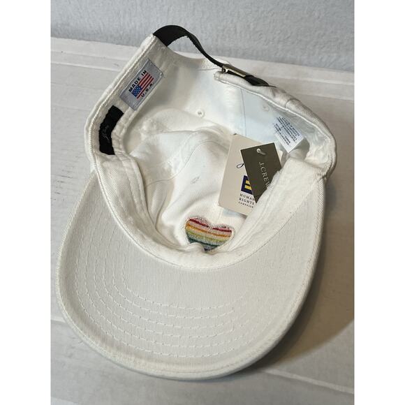 Women's J.Crew X Human Rights Campaign "Love Heart" Caps One Size - Picture 5 of 9